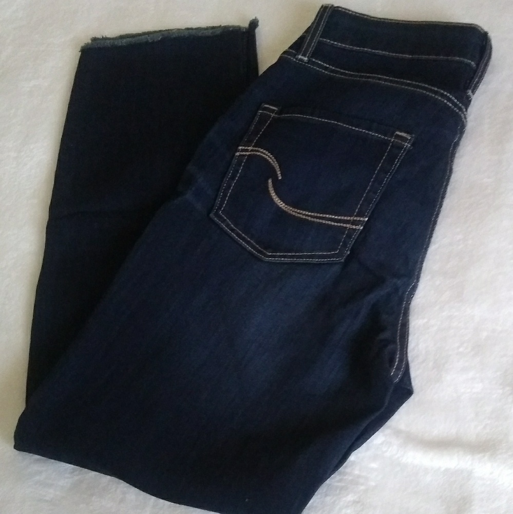 Levi High-Rise Ankle Straight Jeans
